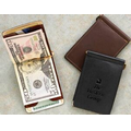 Business Leather Compact Money Clip
